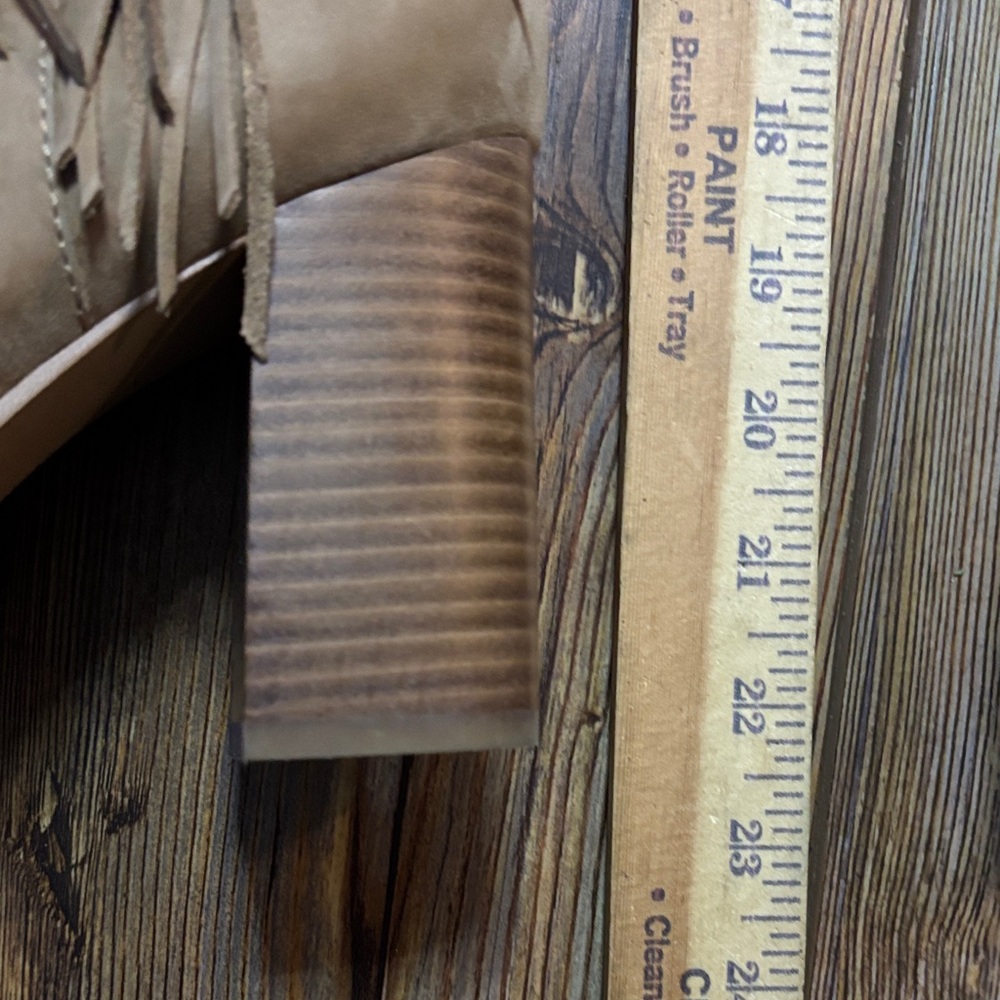 Sam Edelman Taylan Fringed Knee-High Boots Size 9 - Picture 3 of 11